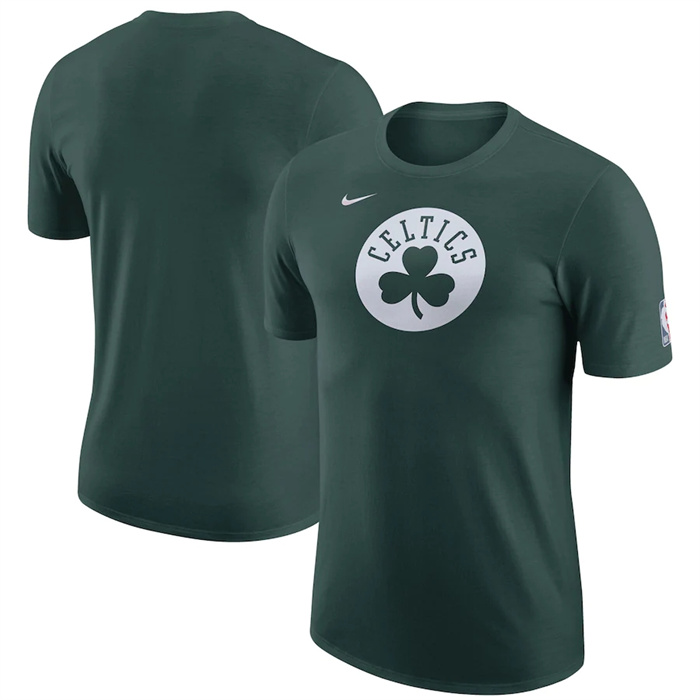 Men's Boston Celtics Green 2022/23 City Edition Essential Warmup T-Shirt